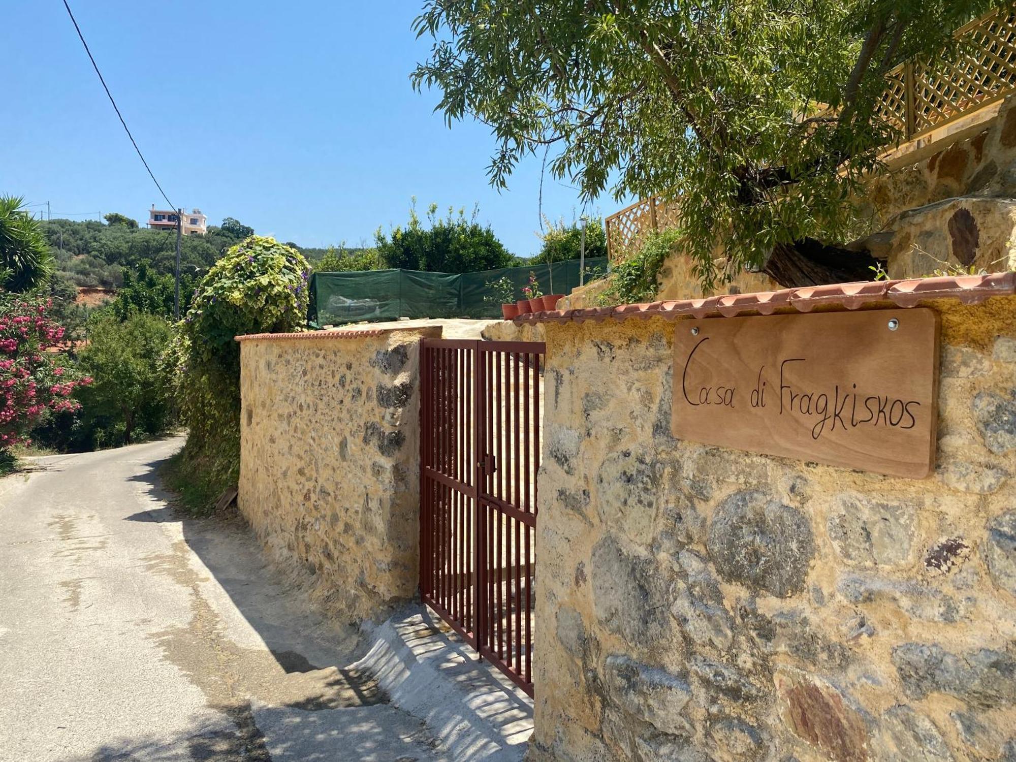 Kondomarion Casa Di Fragkiskos. Ένα Σπίτι Μέσα Στη Φύση. 빌라 외부 사진